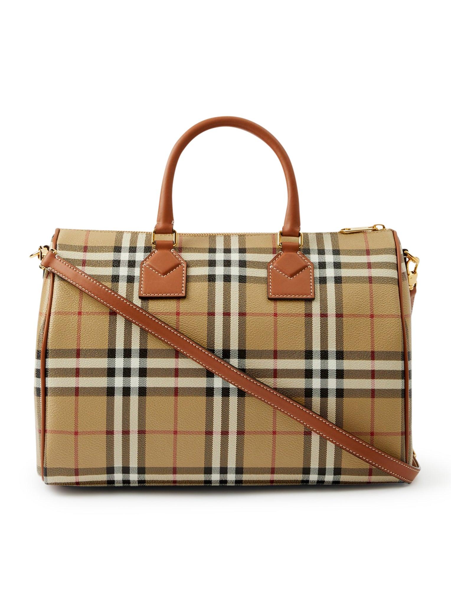 Burberry Medium London check-pattern Tote Bag - Farfetch