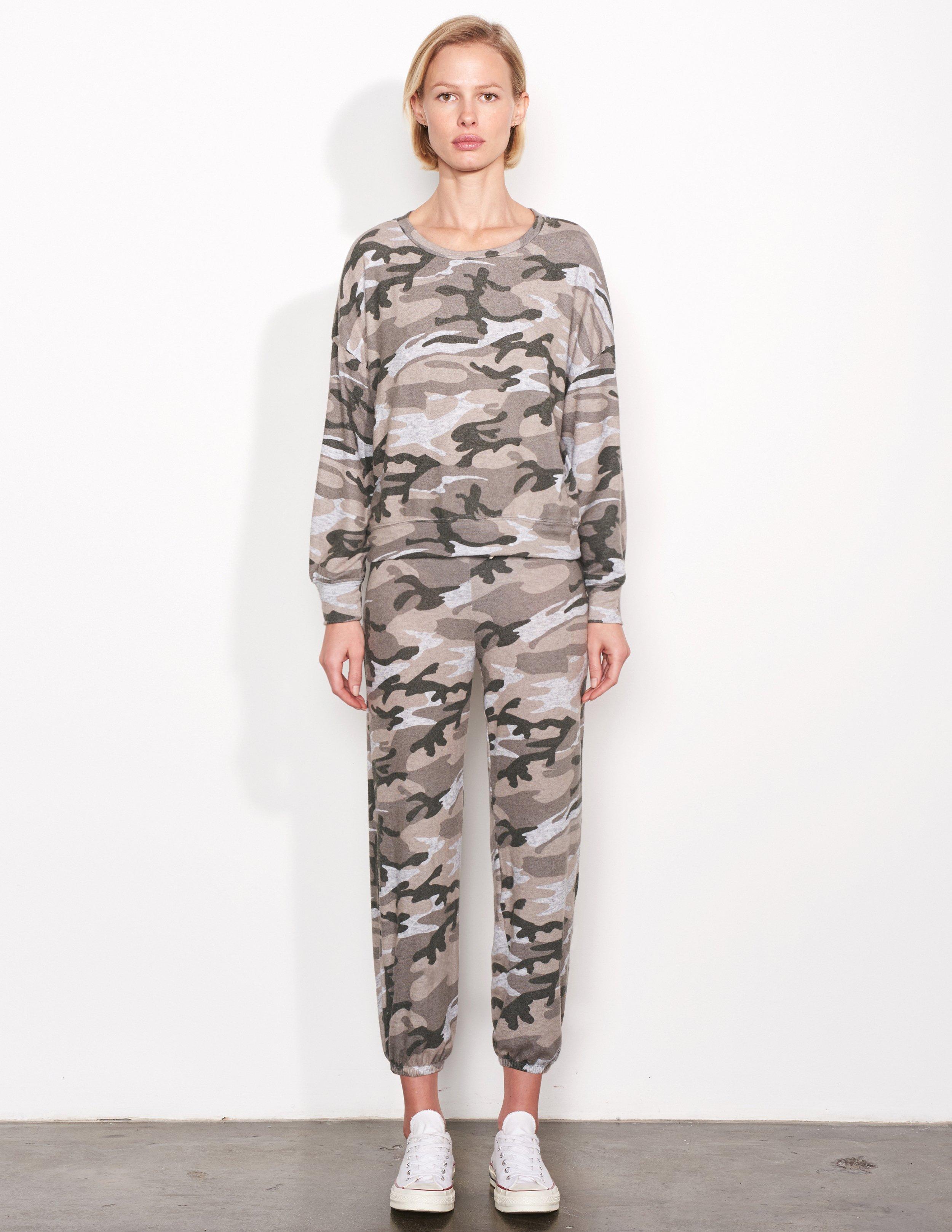 sundry camo sweatshirt
