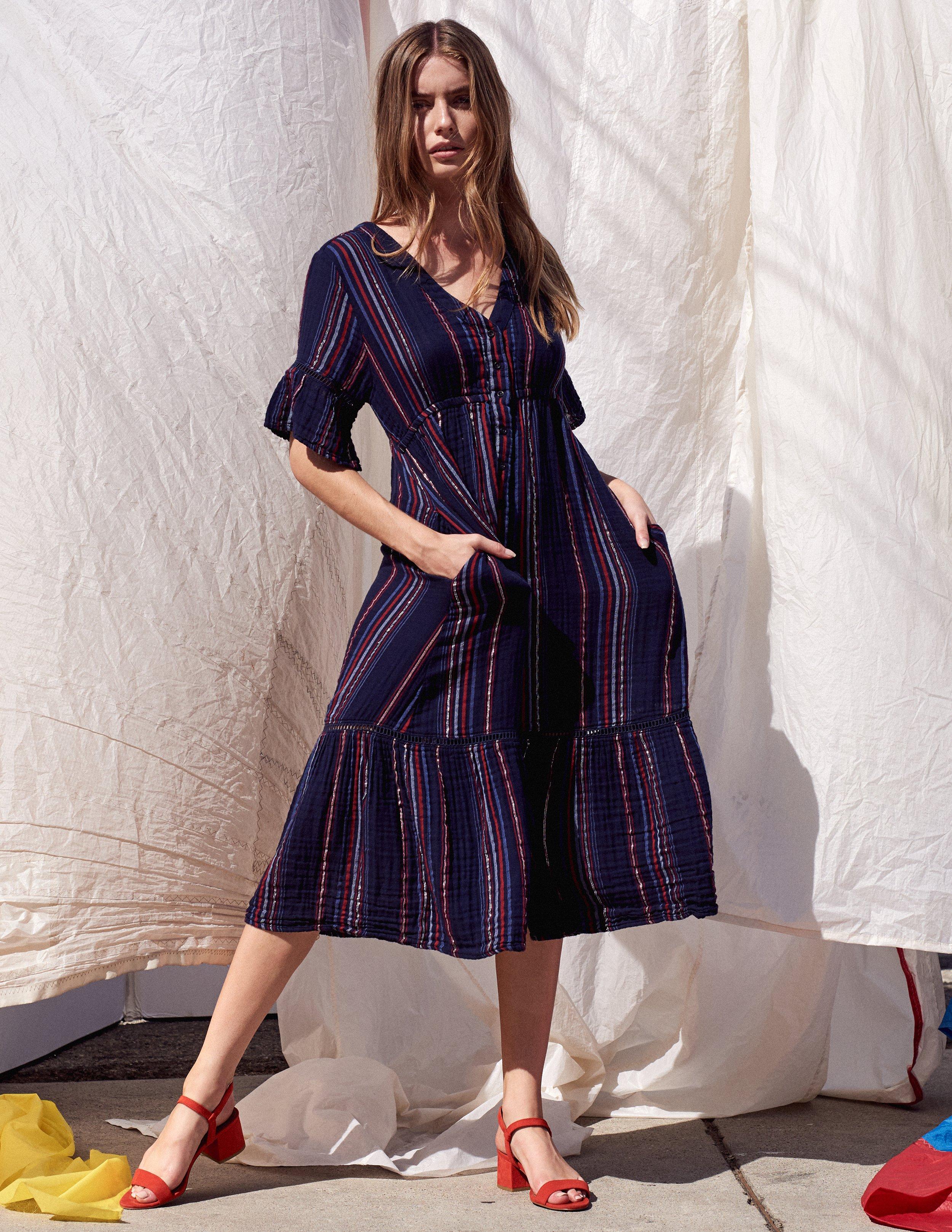 sundry ruffle dress
