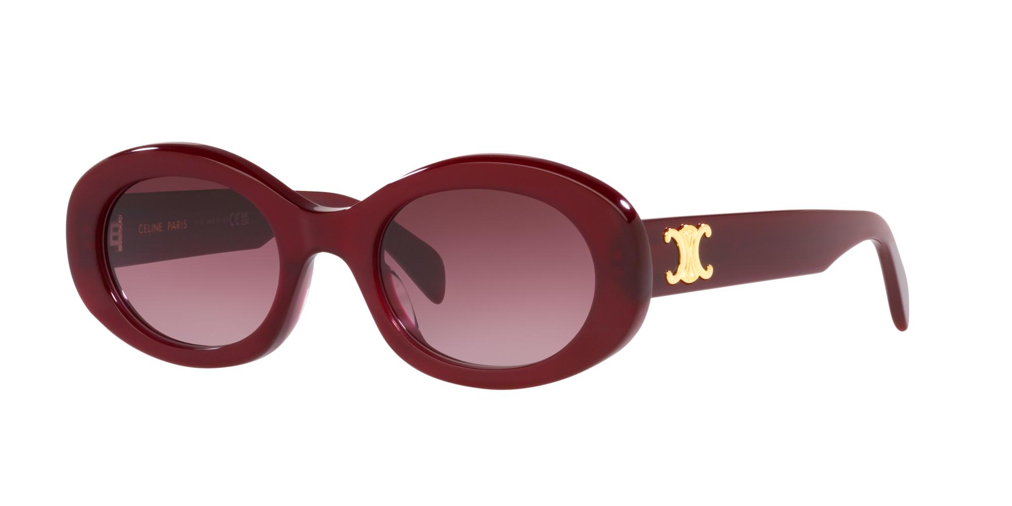 Burgundy Celine sunglasses Sunglasses Celine Burgundy in Plastic - 51094050 main image 3