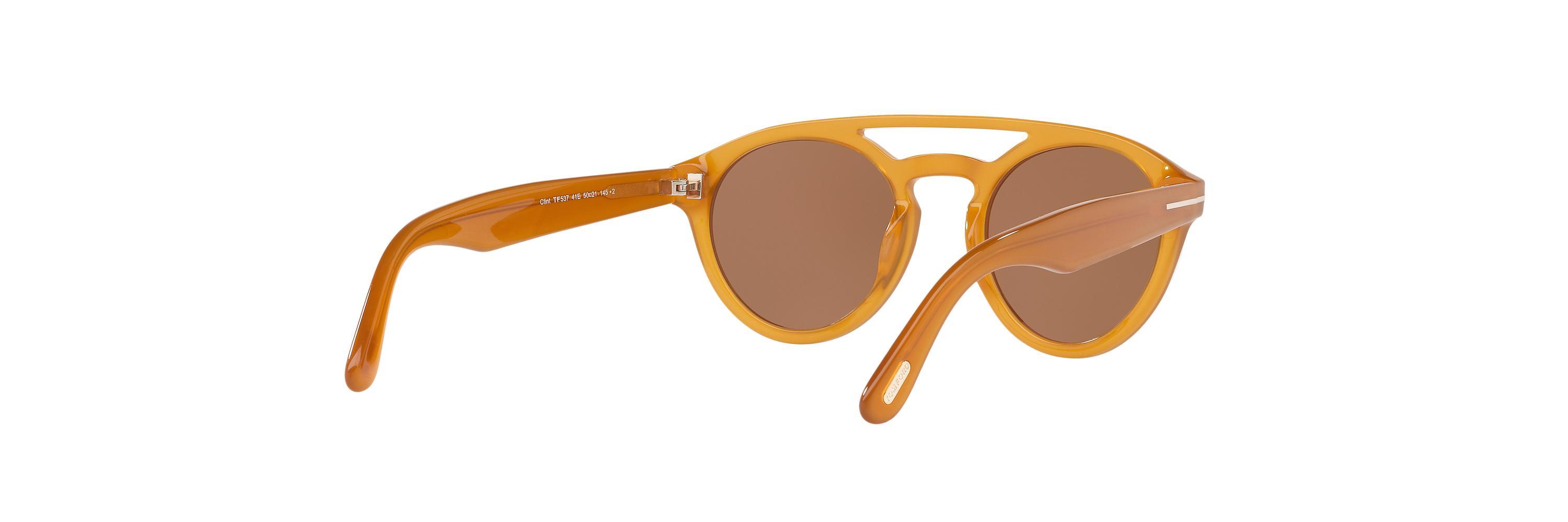Tom Ford Tf537 Clint Round Sunglasses 