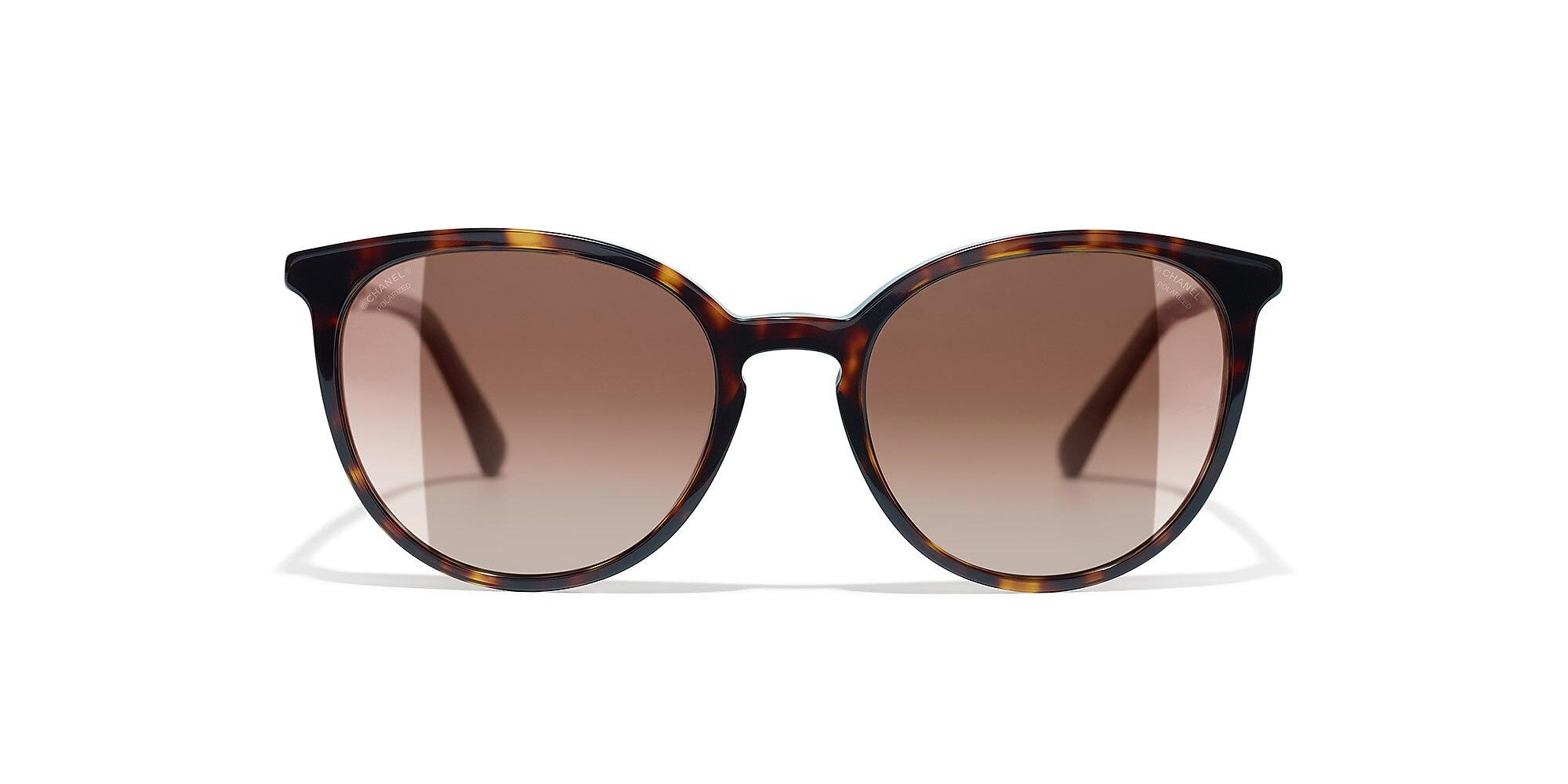 Chanel Butterfly Sunglasses Ch5394h in Dark Tortoise/Brown (Brown) - Lyst