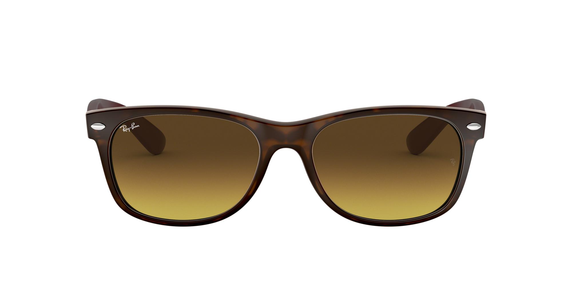 Ray-Ban Synthetic Rb2132 New Wayfarer Bicolor in Tortoise (Brown ...