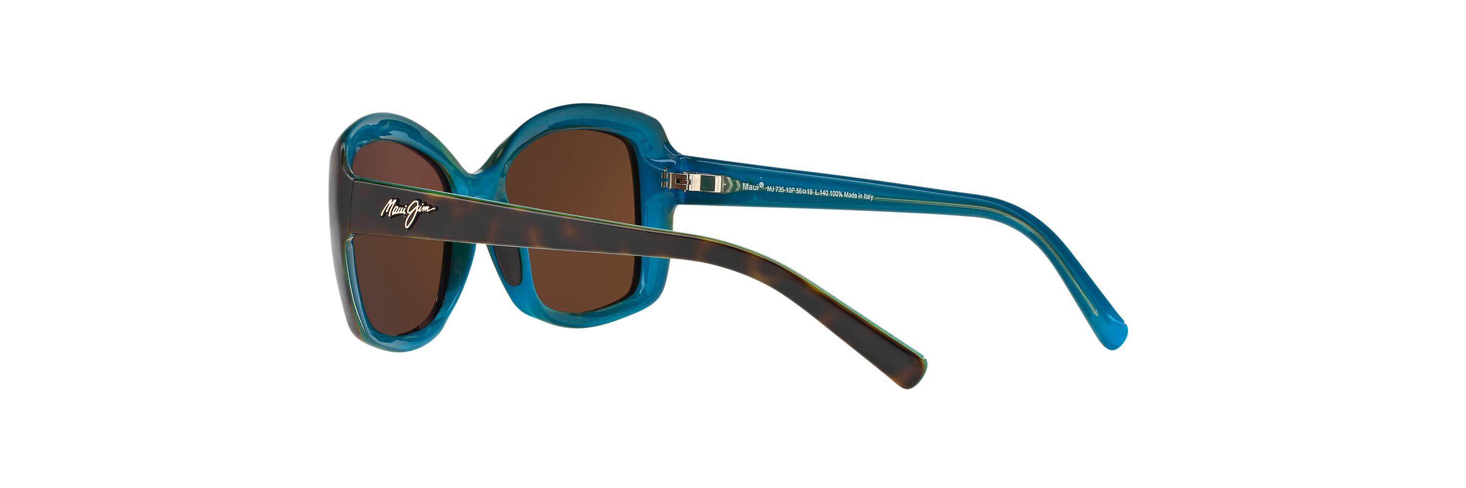 Maui Jim 735 Orchid In Tortoise Copper Blue Lyst