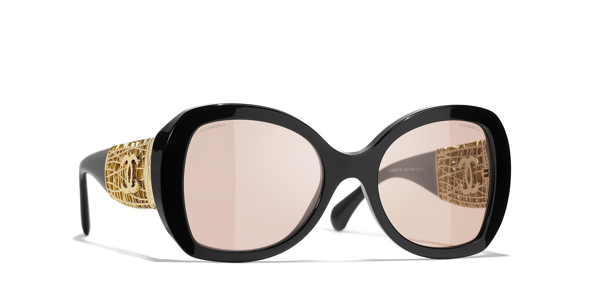 CHANEL Sunglass Ch5531 Butterfly Sunglasses Ch5531 in Black
