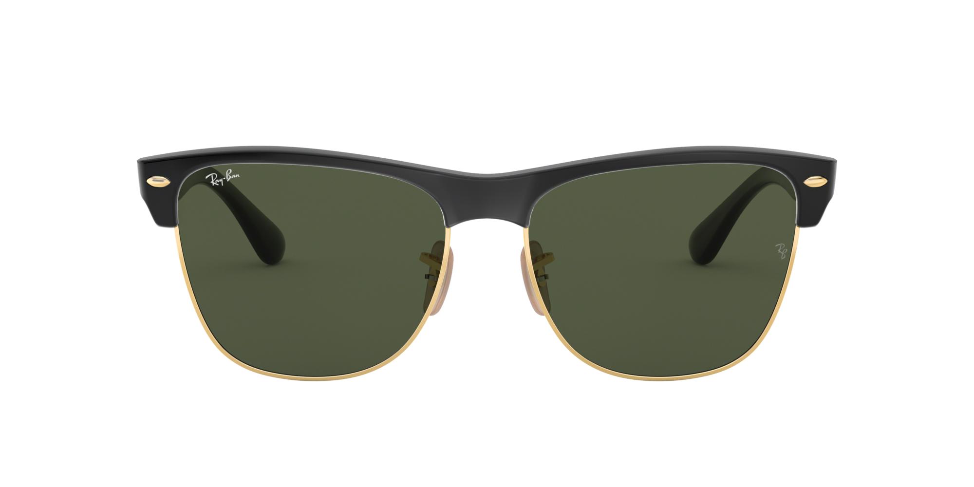 Ray Ban Synthetic Rb4175 Clubmaster Oversized In Green Lyst