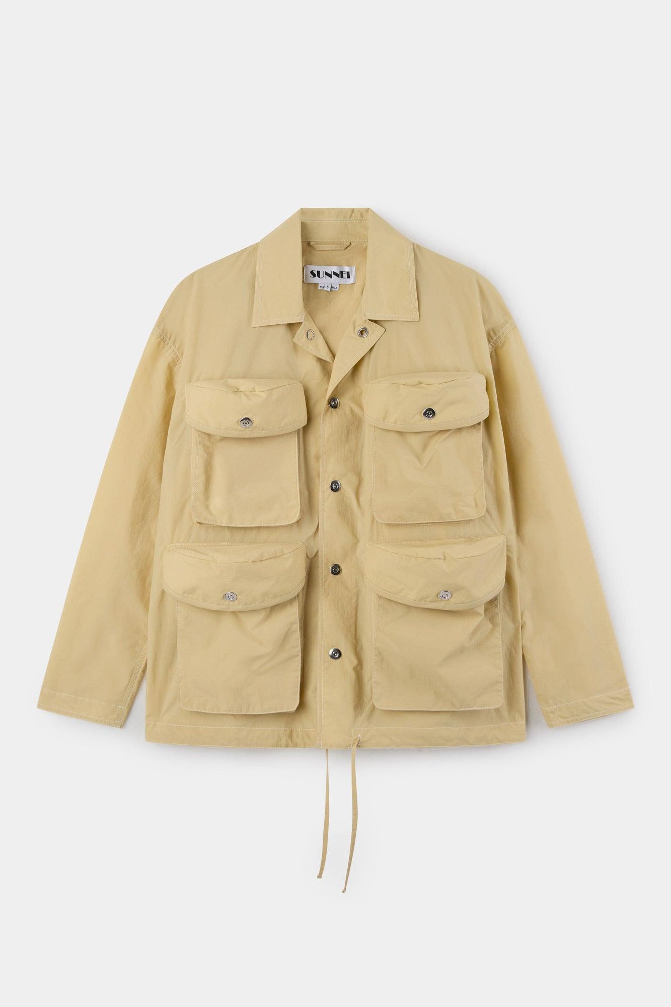 Sunnei Cargo Jacket / Beige in Natural | Lyst