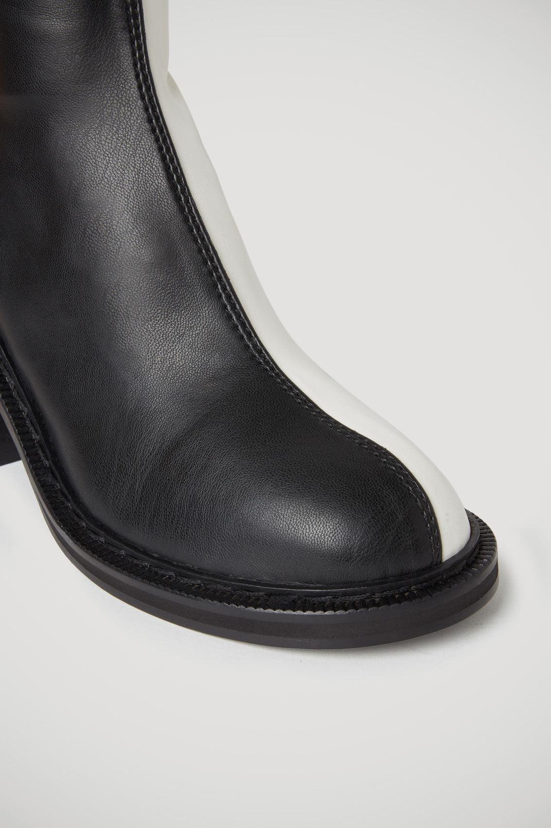 Sunnei Black & White Buco Boots | Lyst