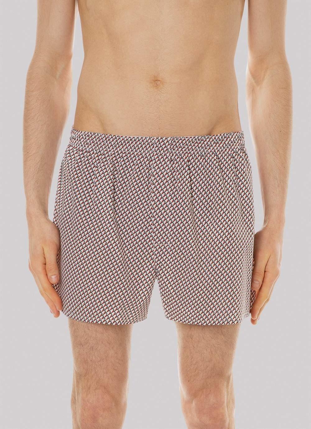 Sunspel Men's Printed Cotton Boxer Shorts In Robins for Men - Lyst
