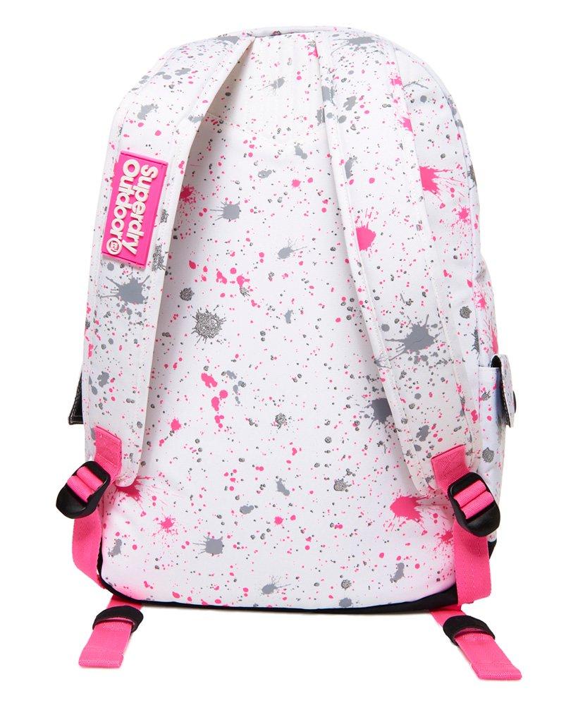 superdry rose gold splatter backpack