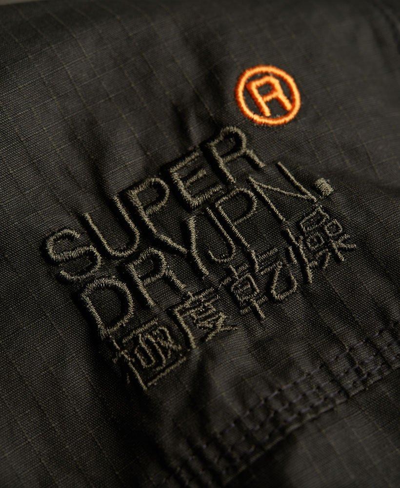 Superdry Moody Ripstop Bomber Jacket Green in Black for Men | Lyst