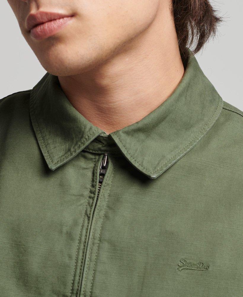 Men's - Classic Harrington Jacket in Olive Khaki