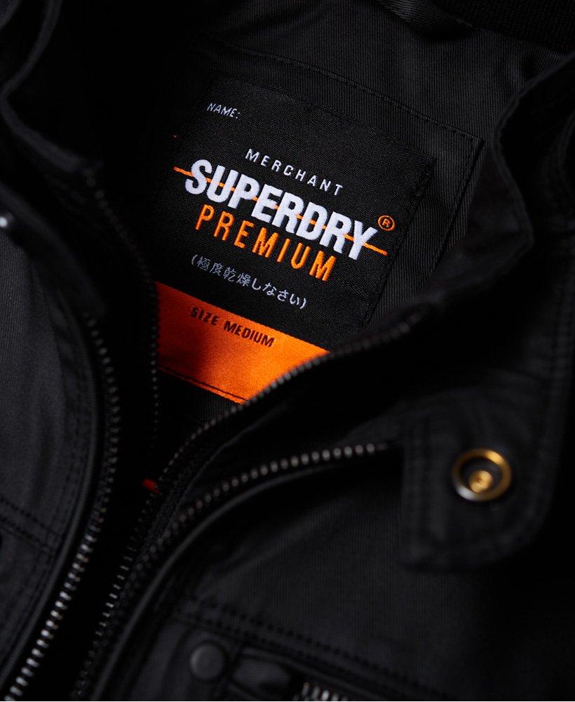 carbon biker jacket superdry