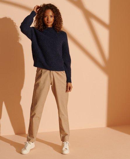 superdry alpaca blend crew
