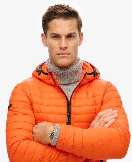 Superdry Blouson Homme Orange Superdry Orange Parka Clearance