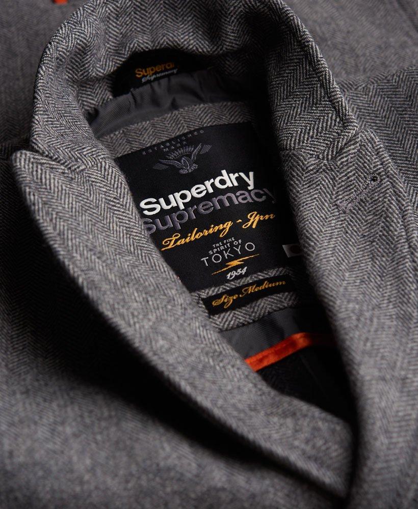 Superdry Supremacy Tough Tweed Jacket Light Grey in Gray for Men | Lyst