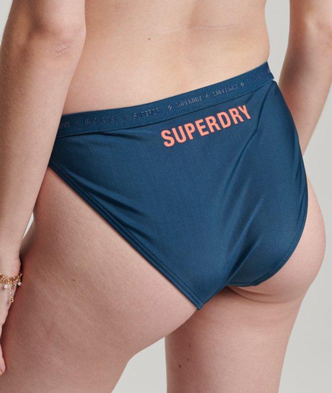 Superdry Mutandine Hipster Brief Donna - Grandi Loghi, Morbide E Alla Moda