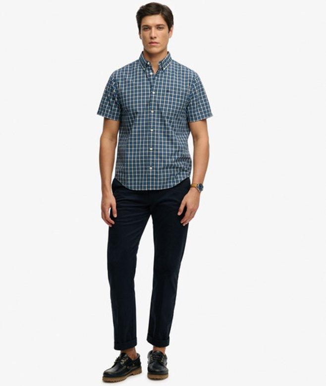 Chemise Superdry UK - Taille M, Manches Longues, Multicolore, Occasion Bon état