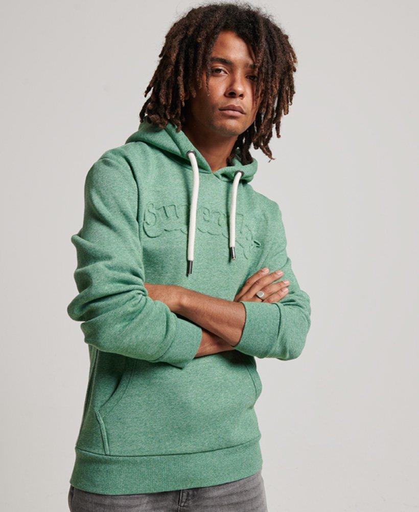 Superdry Vintage Cooper Class Embossed Hoodie Green / Bright Green Grit for  Men | Lyst