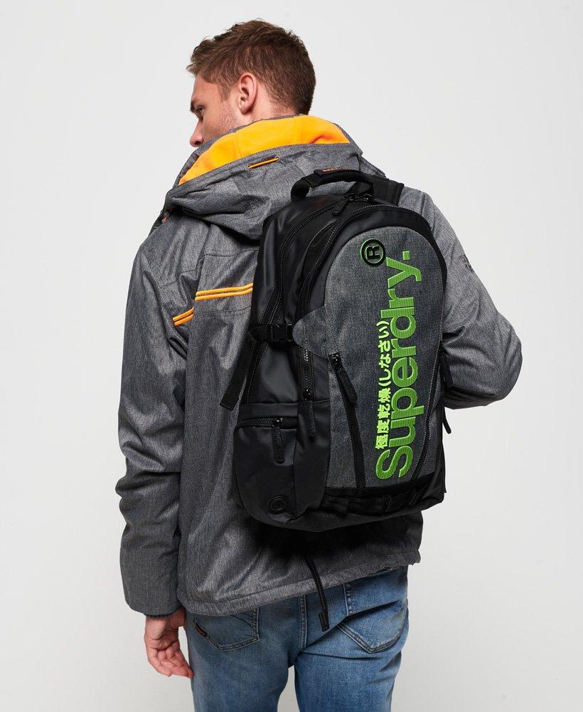 superdry hexline tech tarp backpack