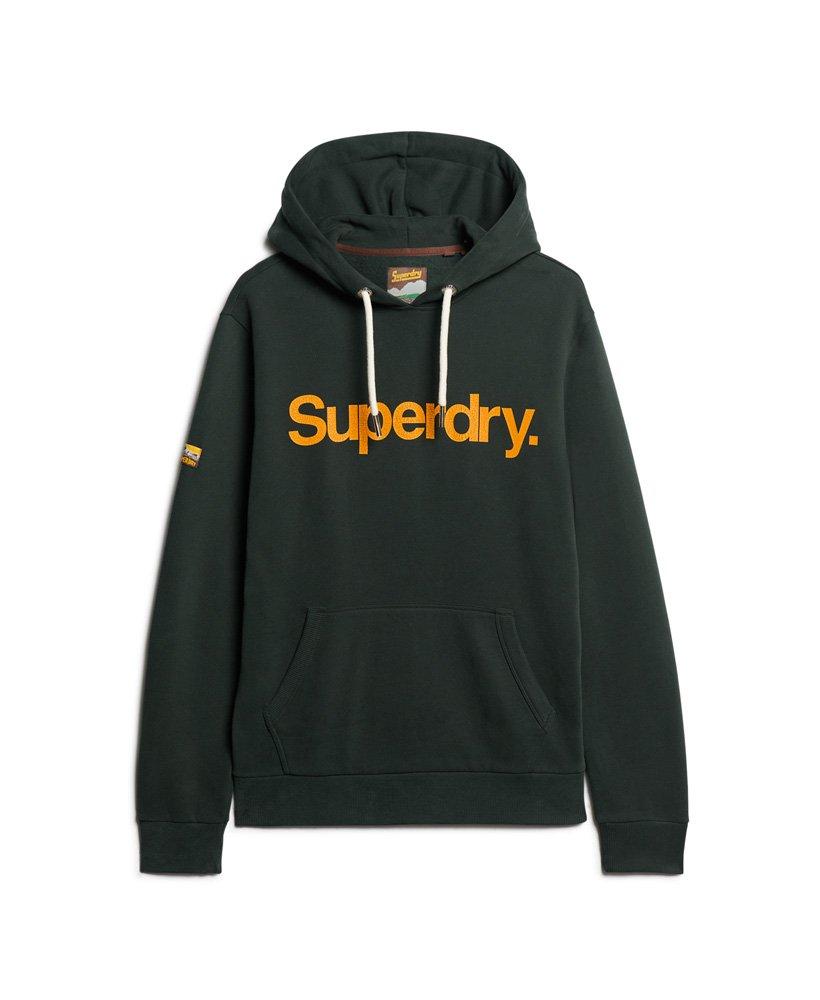 Superdry Core Logo Classic Hoodie in Gray for Men | Lyst
