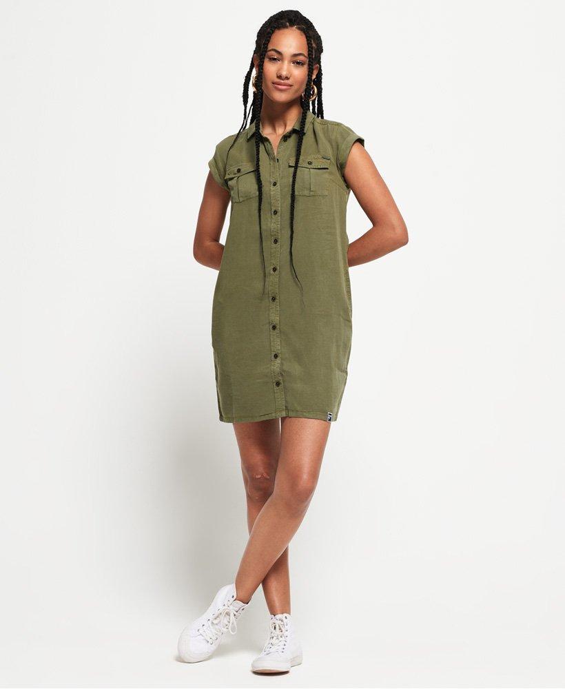 superdry nina shirt dress