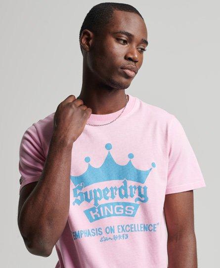 Superdry Limited Edition Vintage 04 Rework Classic T-shirt Pink / Imperial  Pink for Men | Lyst