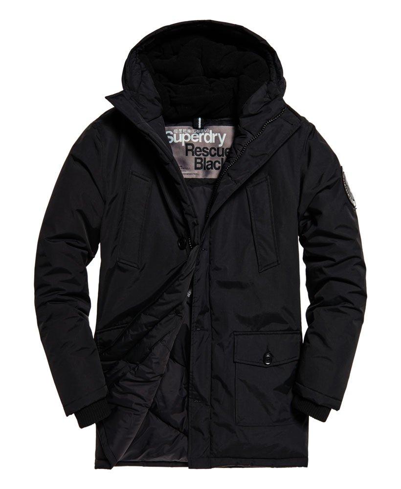 Superdry Everest Parka Jacket in Black for Men - Lyst