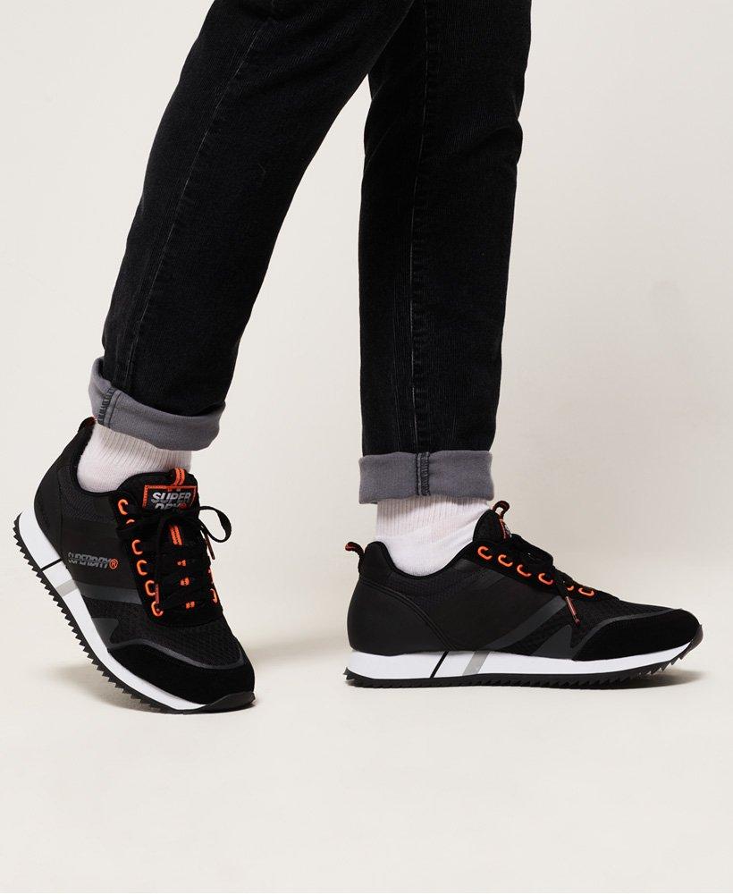 Superdry Fero Runner Trainers in Black for Men - Save 50% - Lyst