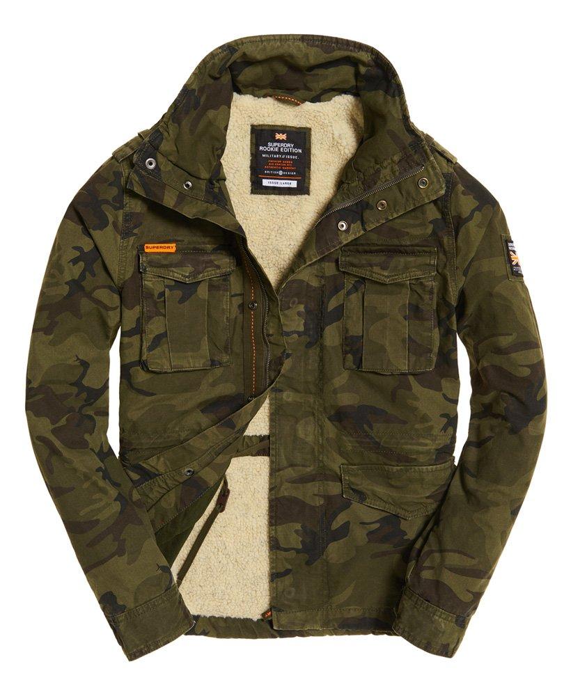 Superdry Classic Rookie Military Jacket in Green for Men - Lyst