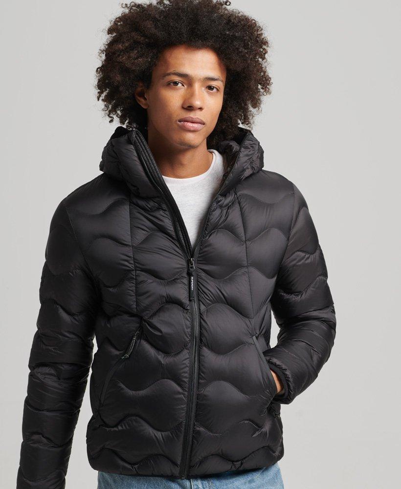 Superdry Xpd Down Quilted Jacket in Gray for Men | Lyst
