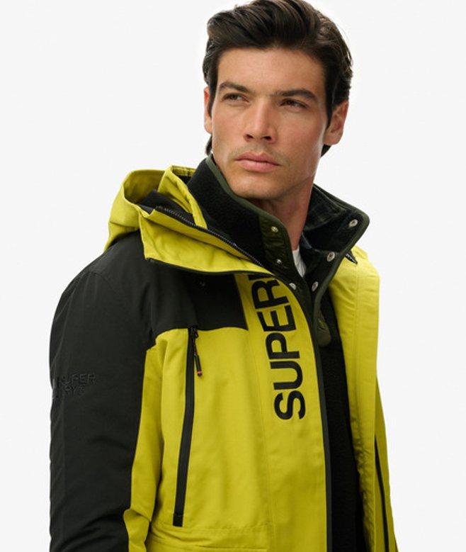 Superdry Colour Block Windbreaker Jacket in Yellow for Men Lyst UK