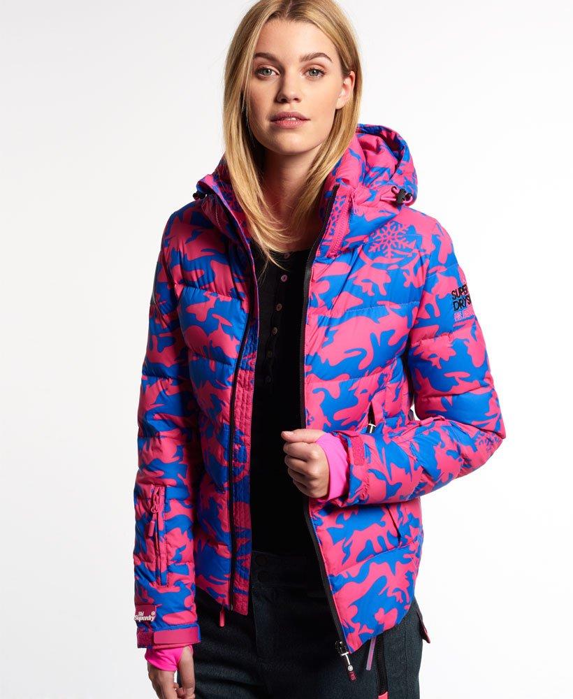 Superdry Ski Command Utility Hooded Jacket in Pink - Lyst