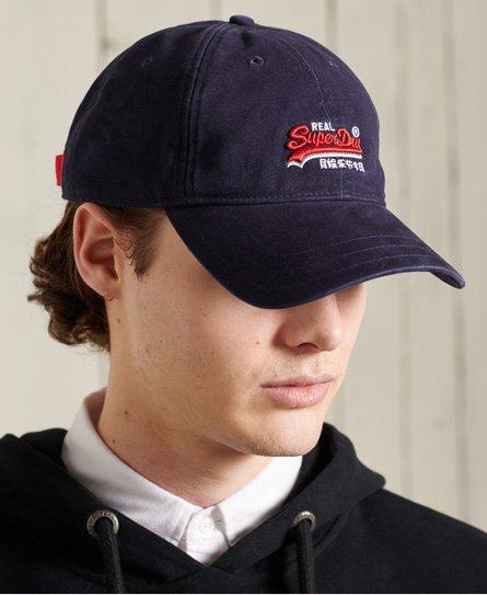 Superdry Orange Label Wash Twill Cap in 