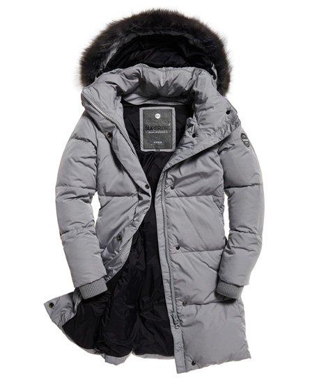Superdry hooded cocoon parka Clearance