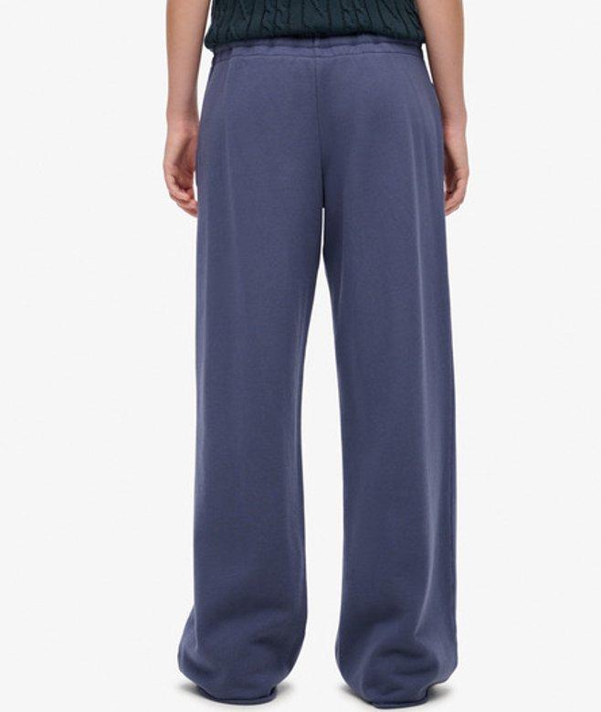 Superdry Athletic Essentials Straight Leg joggers in Blue Lyst UK