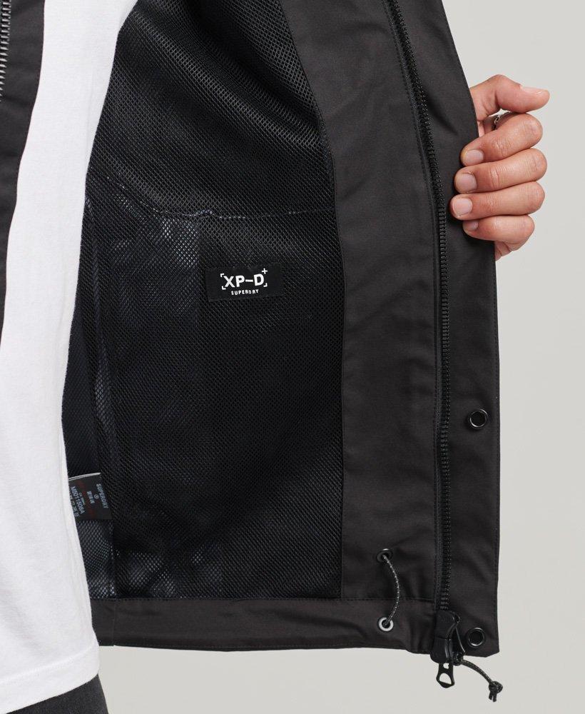 Superdry Xpd Waterproof Shell Jacket Black for Men | Lyst