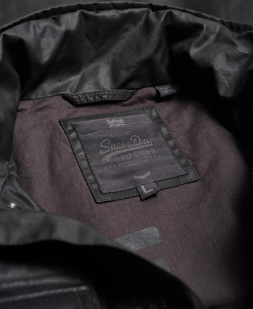 superdry rookie wax military jacket