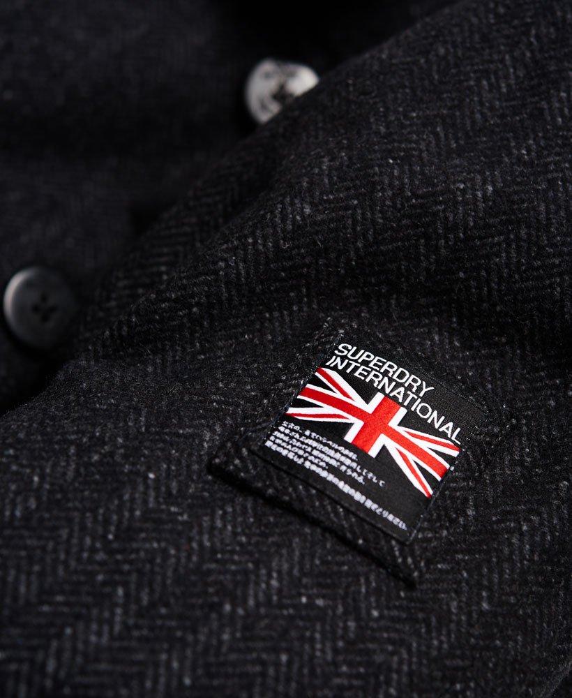 superdry mens rookie pea coat