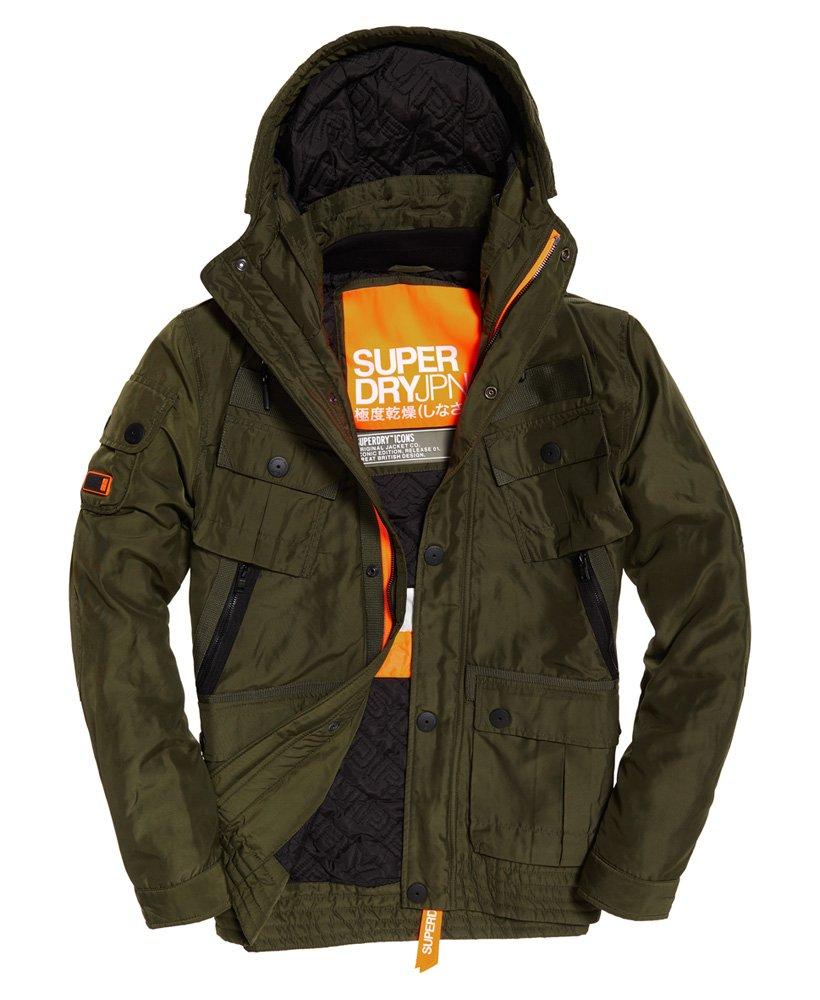 Superdry Icon Military Service Jacket in Green for Men | Lyst