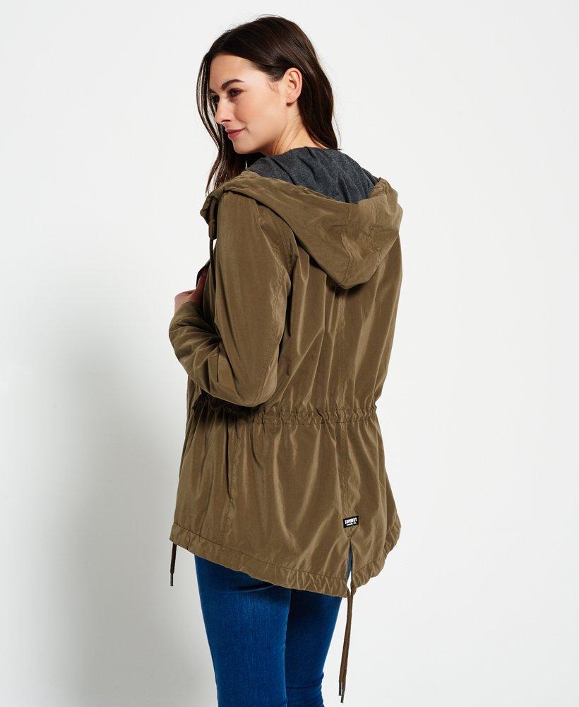 Superdry Synthetic Microfibre Project Parka Jacket in Green - Lyst