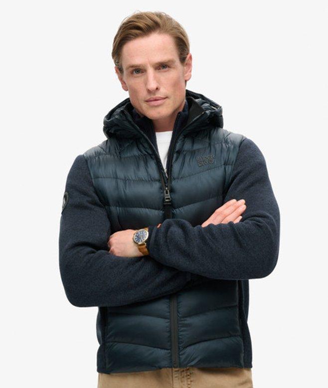 Superdry Store Superdry Storm Panel Borg Zip Jacket Superdry Polar