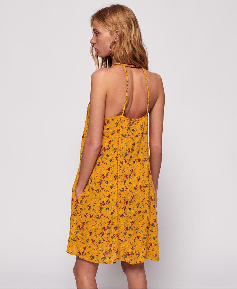 superdry yellow dress