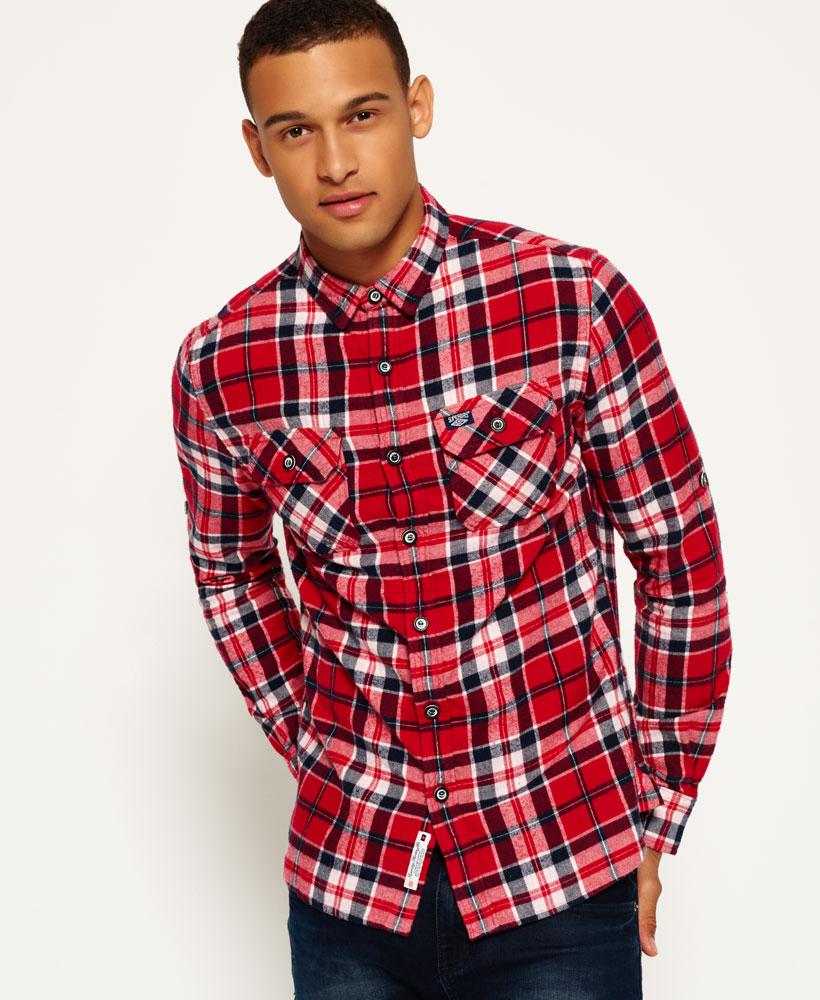 Lyst - Superdry Refined Lumberjack Shirt in Red for Men