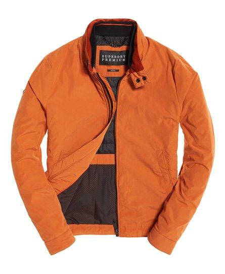 Superdry Premium Casual Harrington Jacket in Orange for Men - Lyst