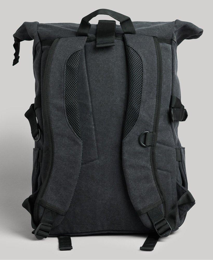 Superdry Rolltop Backpack Black | Lyst