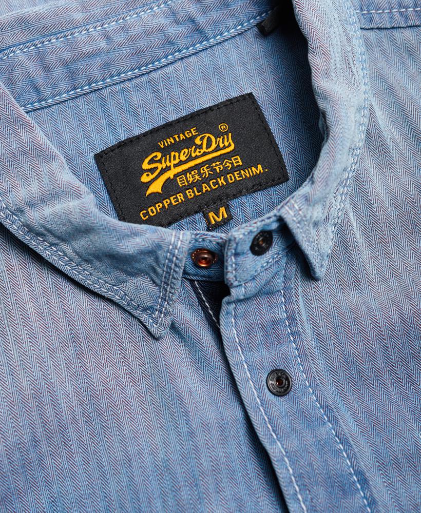 roadster blue denim shirt