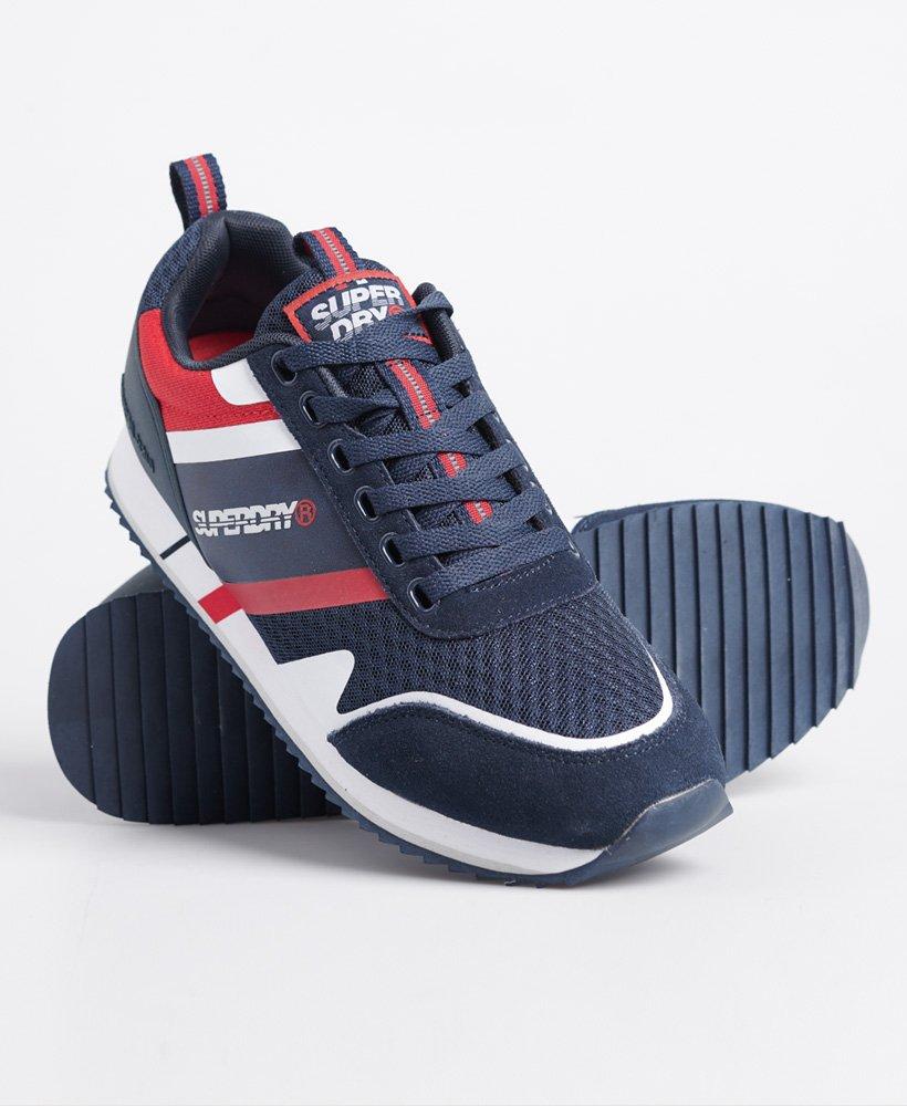 Superdry Fero Runner Core Trainers Navy in Blue for Men | Lyst
