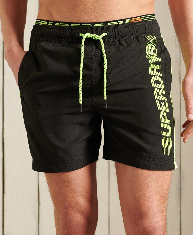 Superdry State Volley Swim Shorts Black for Men | Lyst