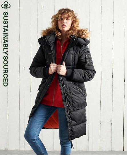 superdry long coat